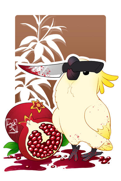 Birds with Blades: Cockatoo