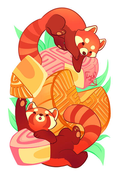 Sweet Series: Panda cakes