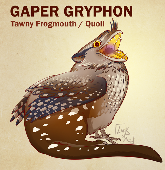 Unusual Gryphons: Gaper