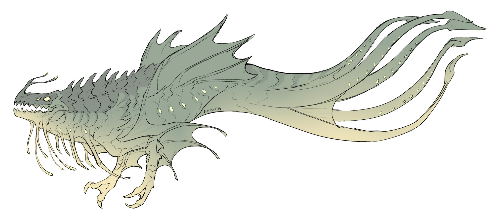 Subnautica - Sea Dragon redesign